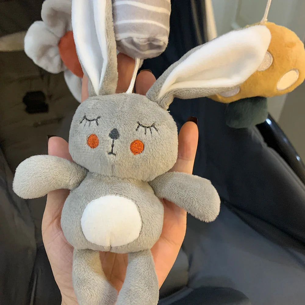 Cuddly Animal Rattles Set