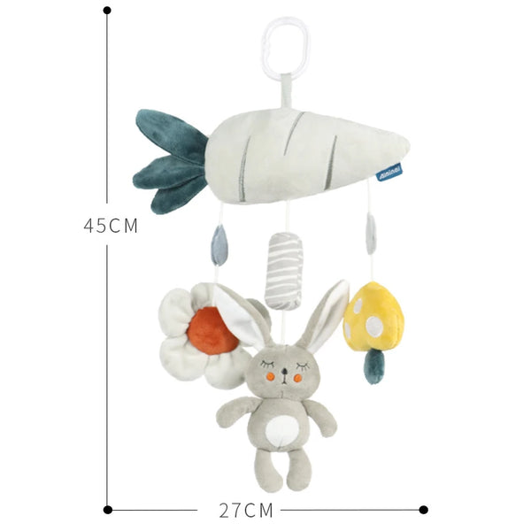 Cuddly Animal Rattles Set